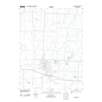 2012 Map of Brookfield, 2012 Print