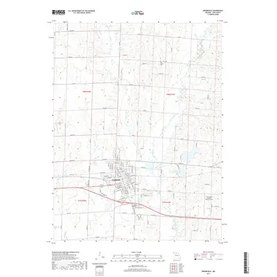 2017 Map of Brookfield, 2017 Print