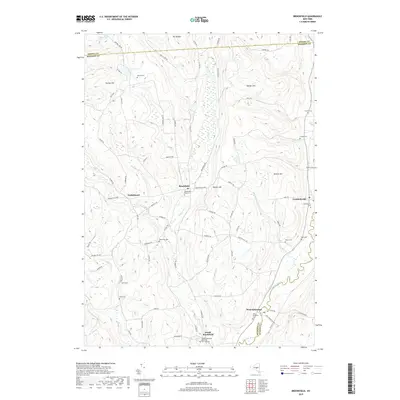 2019 Map of Brookfield, 2019 Print