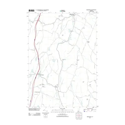 2012 Map of Brookfield, 2012 Print