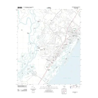 2011 Map of Brookgreen, 2011 Print