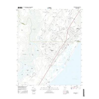 2017 Map of Brookgreen, 2017 Print