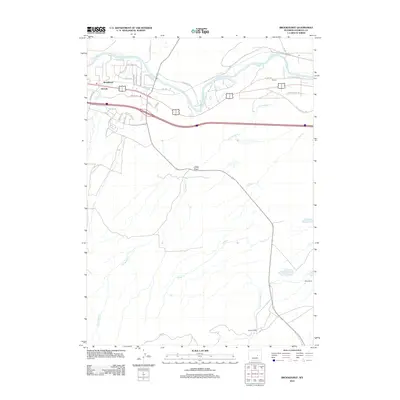 2012 Map of Brookhurst, 2012 Print