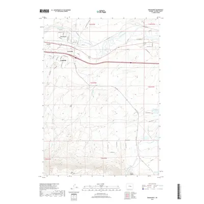 2017 Map of Brookhurst, 2017 Print