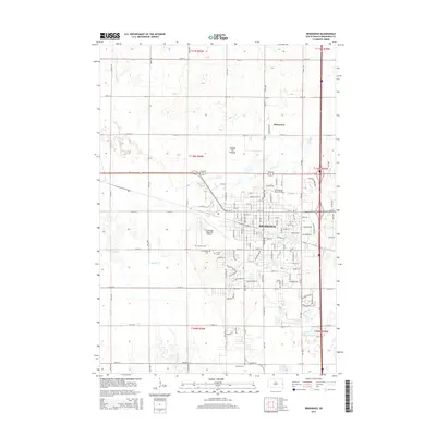 2015 Map of Brookings, 2015 Print