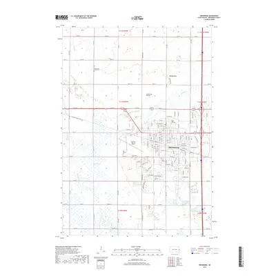2017 Map of Brookings, 2017 Print