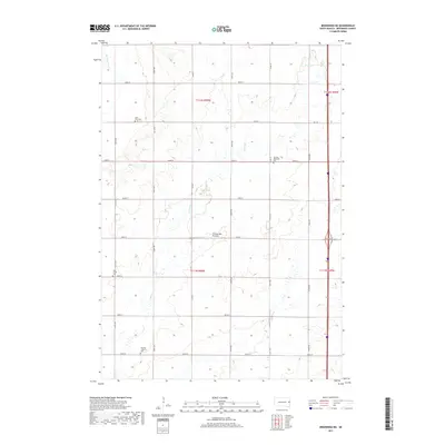 2017 Map of Brookings NE, 2017 Print
