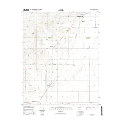 2014 Map of Brookland, 2014 Print