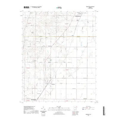 2020 Map of Brookland, 2020 Print