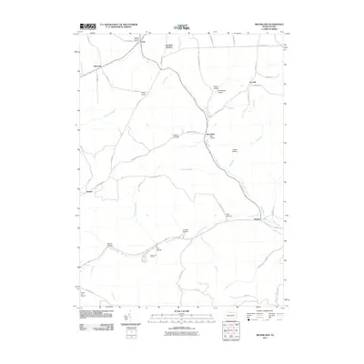 2010 Map of Brookland, 2010 Print