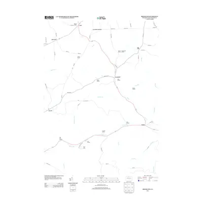 2013 Map of Brookland, 2013 Print