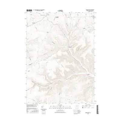 2016 Map of Brookland, 2016 Print
