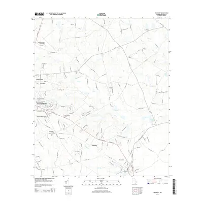 2014 Map of Brooklet, 2014 Print