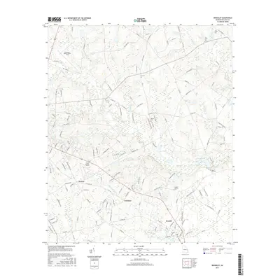 2017 Map of Brooklet, 2017 Print