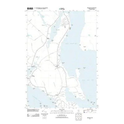 2011 Map of Brooklin, 2011 Print