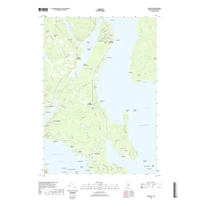 2018 Map of Brooklin, 2018 Print