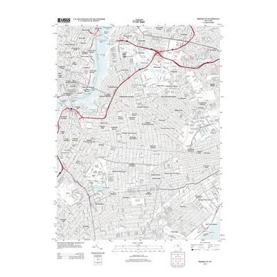2013 Map of Brooklyn, 2013 Print
