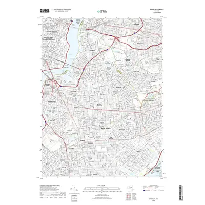 2019 Map of Brooklyn, 2019 Print