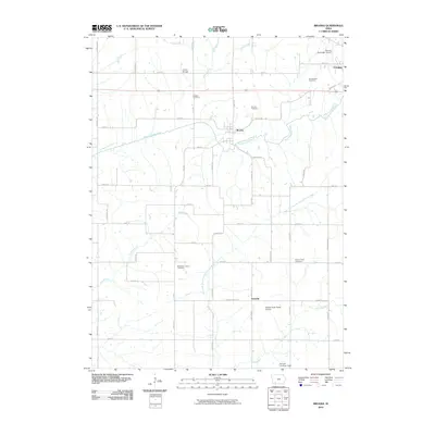 2010 Map of Brooks, 2010 Print