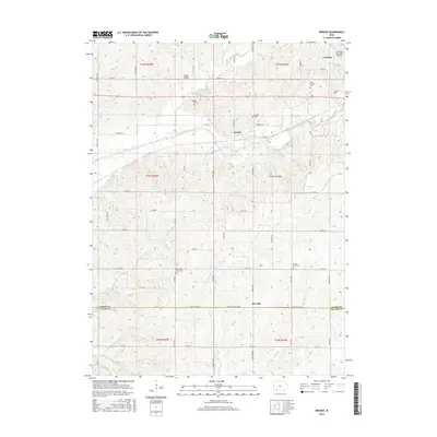 2015 Map of Brooks, 2015 Print