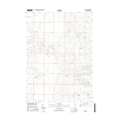 2016 Map of Brooks, 2016 Print