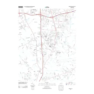2013 Map of Brooks, 2013 Print