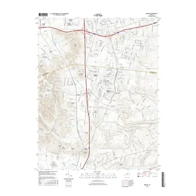 2016 Map of Brooks, 2016 Print