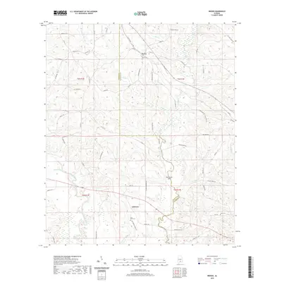 2020 Map of Brooks, 2020 Print
