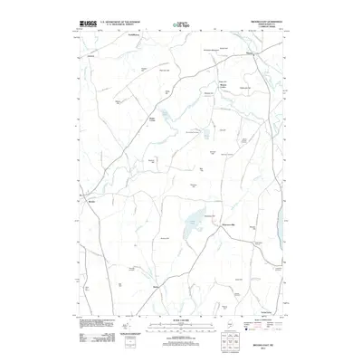 2011 Map of Brooks East, 2011 Print