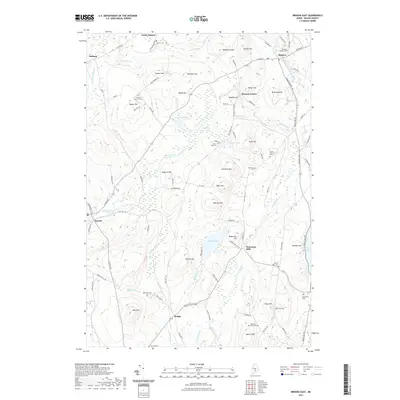 2021 Map of Brooks East, 2021 Print
