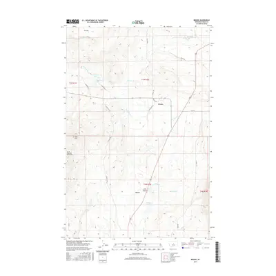 2017 Map of Brooks, 2017 Print