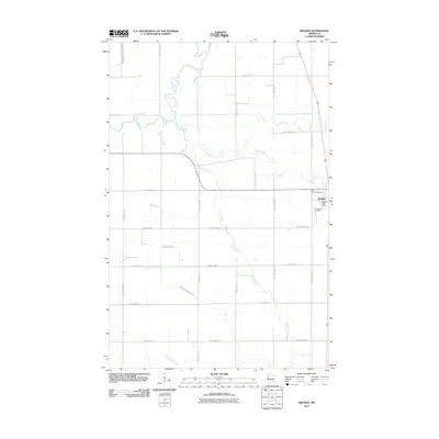 2010 Map of Brooks, 2010 Print