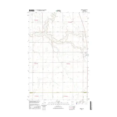 2016 Map of Brooks, 2016 Print