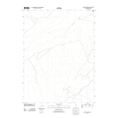 2011 Map of Brooks Spring, 2011 Print