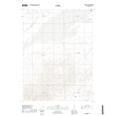 2018 Map of Brooks Spring, 2018 Print