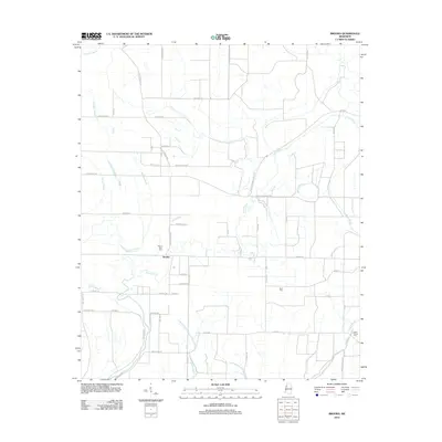 2012 Map of Brooks, 2012 Print