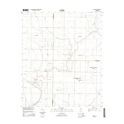 2015 Map of Brooks, 2015 Print