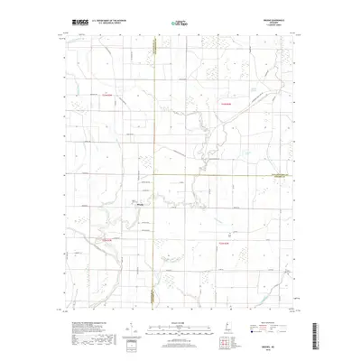 2018 Map of Brooks, 2018 Print