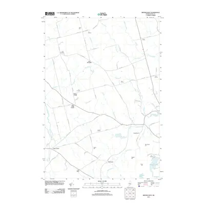 2011 Map of Brooks West, 2011 Print