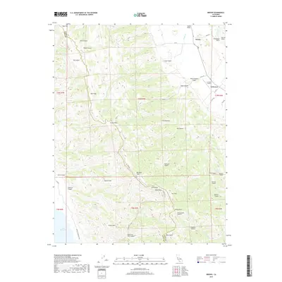 2018 Map of Brooks, 2018 Print