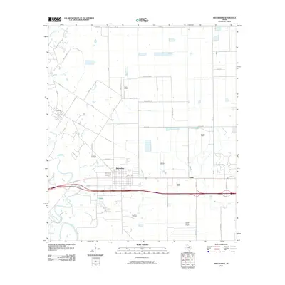2010 Map of Brookshire, 2010 Print