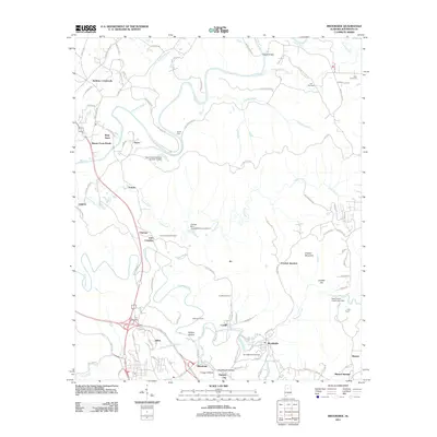 2011 Map of Brookside, 2011 Print