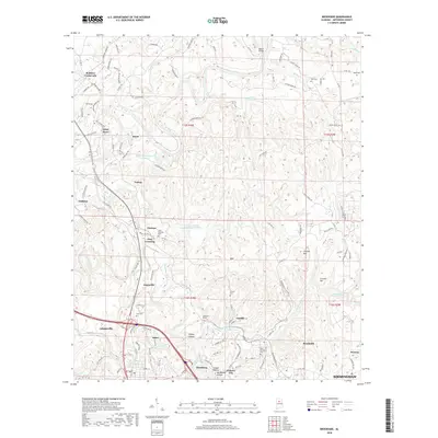 2018 Map of Brookside, 2018 Print