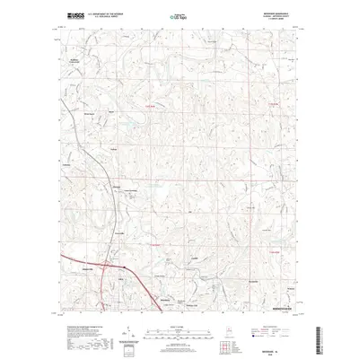 2020 Map of Brookside, 2020 Print