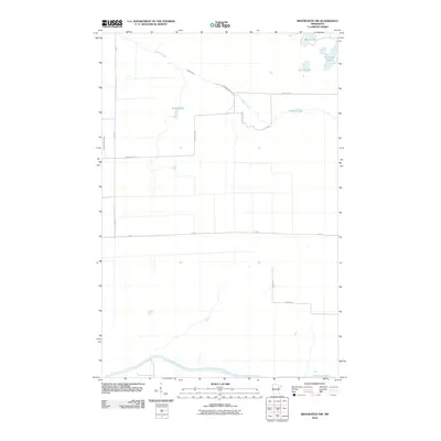 2010 Map of Brookston NW, 2010 Print