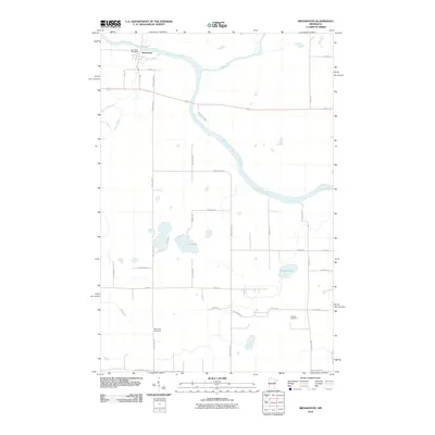 2010 Map of Brookston, 2010 Print