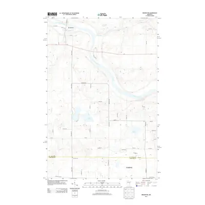2013 Map of Brookston, 2013 Print