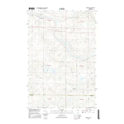 2016 Map of Brookston, 2016 Print