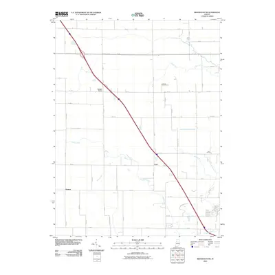 2010 Map of Brookston SW, 2010 Print