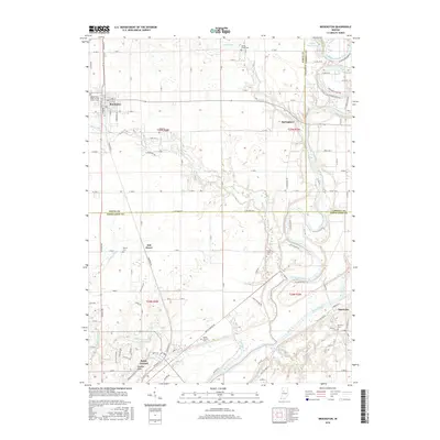 2016 Map of Brookston, 2016 Print